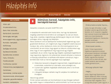 Tablet Screenshot of hazepitesinfo.com